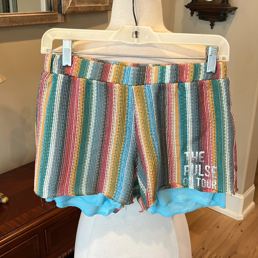 Striped Multicolored Mod Shorts